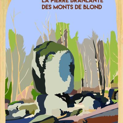 Bambuspostkarte - CM0458 - Regionen Frankreichs > Limousin > Haute Vienne, Regionen Frankreichs > Limousin, Regionen Frankreichs