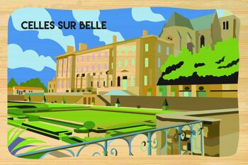 Carte postale en bamboo - CM0483 - Régions de France > Poitou-Charentes > Deux Sèvres, Régions de France > Poitou-Charentes, Régions de France