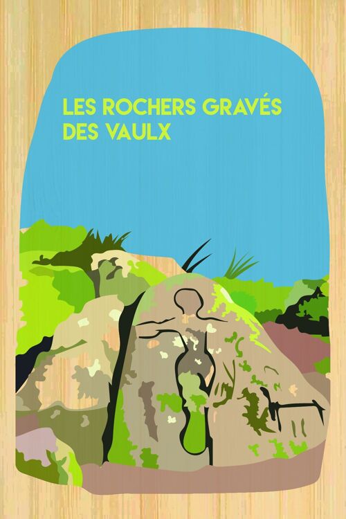 Carte postale en bamboo - CM0488 - Régions de France > Poitou-Charentes > Deux Sèvres, Régions de France > Poitou-Charentes, Régions de France