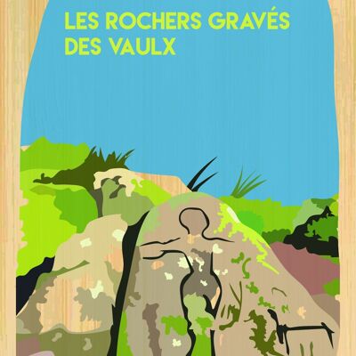 Cartolina di bambù - CM0488 - Regioni della Francia > Poitou-Charentes > Deux Sèvres, Regioni della Francia > Poitou-Charentes, Regioni della Francia