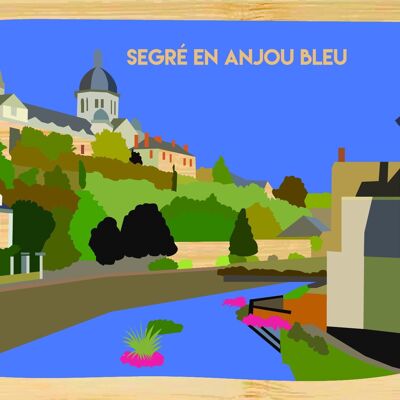 Bambuspostkarte - CM0491 - Regionen Frankreichs > Pays de la Loire > Maine et Loire, Regionen Frankreichs > Pays de la Loire, Regionen Frankreichs