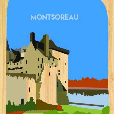 Bambuspostkarte - CM0496 - Regionen Frankreichs > Pays de la Loire > Maine et Loire, Regionen Frankreichs > Pays de la Loire, Regionen Frankreichs