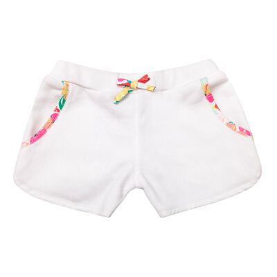 Short été fille | coton blanc | LOLITA