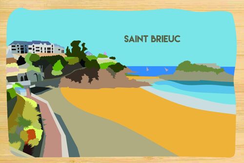 Carte postale en bamboo - CM0524 - Régions de France > Bretagne, Régions de France > Bretagne > Côtes d'Armor, Régions de France