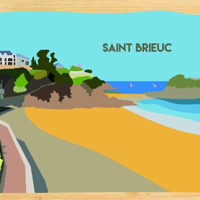Carte postale en bamboo - CM0524 - Régions de France > Bretagne, Régions de France > Bretagne > Côtes d'Armor, Régions de France
