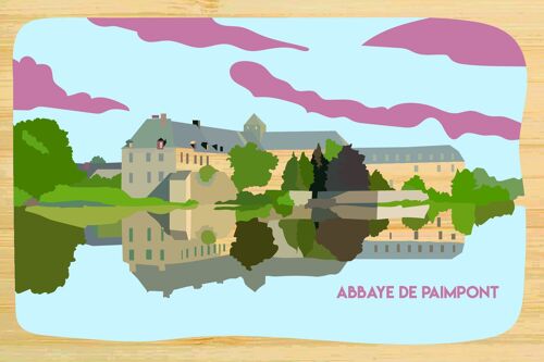 Carte postale en bamboo - CM0589 - Régions de France > Bretagne, Régions de France > Bretagne > Ille et Vilaine, Régions de France