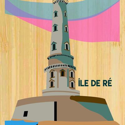 Carte postale en bamboo - CM0598 - Régions de France > Poitou-Charentes > Charente Maritime, Régions de France > Poitou-Charentes, Régions de France