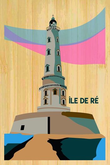 Carte postale en bamboo - CM0598 - Régions de France > Poitou-Charentes > Charente Maritime, Régions de France > Poitou-Charentes, Régions de France