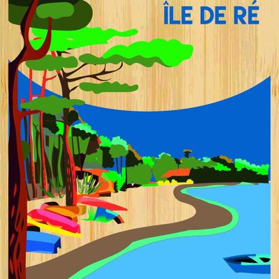 Cartolina bambù - CM0603 - Regioni della Francia > Poitou-Charentes > Charente Maritime, Regioni della Francia > Poitou-Charentes, Regioni della Francia