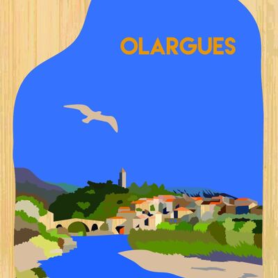 Carte postale en bamboo - CM0653 - Régions de France > Languedoc-Roussillon > Hérault, Régions de France > Languedoc-Roussillon, Régions de France
