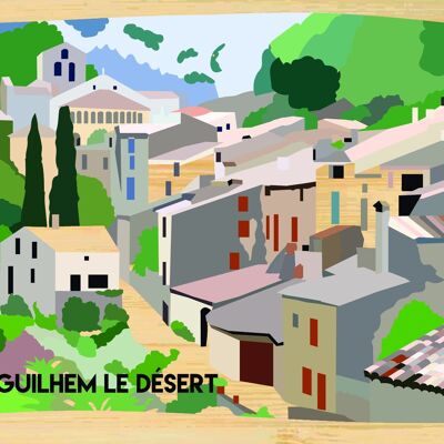 Postal de bambú - CM0655 - Regiones de Francia > Languedoc-Rosellón > Hérault, Regiones de Francia > Languedoc-Rosellón, Regiones de Francia