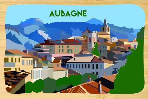 Carte postale en bamboo - CM0680 - Régions de France > Provence-Alpes-Côte d'Azur / PACA > Bouches du Rhône, Régions de France > Provence-Alpes-Côte d'Azur / PACA, Régions de France