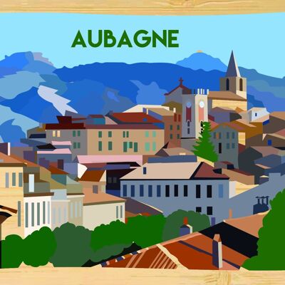 Carte postale en bamboo - CM0680 - Régions de France > Provence-Alpes-Côte d'Azur / PACA > Bouches du Rhône, Régions de France > Provence-Alpes-Côte d'Azur / PACA, Régions de France