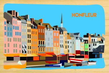 Carte postale en bamboo - CM0697 - Régions de France > Basse-Normandie, Régions de France > Basse-Normandie > Calvados, Régions de France