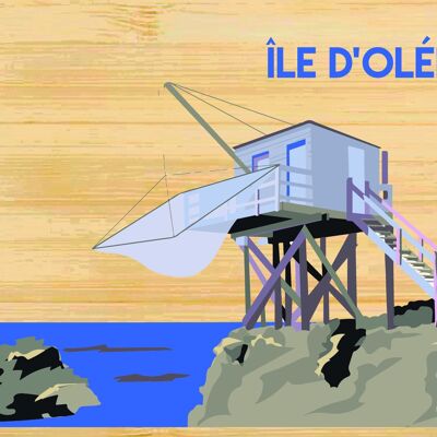 Bambuspostkarte - CM0722 - Regionen Frankreichs > Poitou-Charentes > Charente Maritime, Regionen Frankreichs > Poitou-Charentes, Regionen Frankreichs
