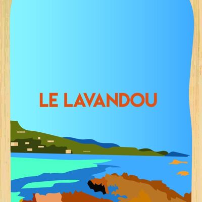 Bambuspostkarte - CM0730 - Regionen Frankreichs > Provence-Alpes-Côte d'Azur / PACA, Regionen Frankreichs, Regionen Frankreichs > Provence-Alpes-Côte d'Azur / PACA > Var