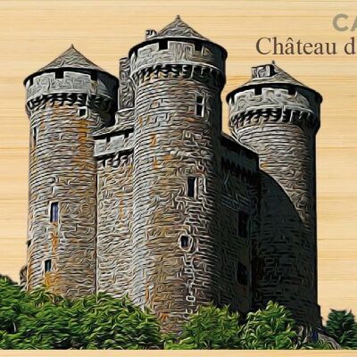 Carte postale en bamboo - DC0747 - Régions de France > Auvergne, Régions de France > Auvergne > Cantal, Régions de France