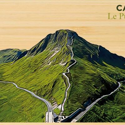 Carte postale en bamboo - DC0752 - Régions de France > Auvergne, Régions de France > Auvergne > Cantal, Régions de France