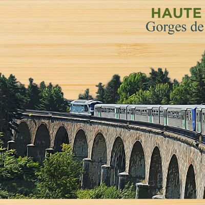 Carte postale en bamboo - DC0762 - Régions de France > Auvergne, Régions de France > Auvergne > Haute Loire, Régions de France