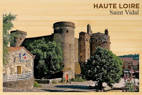Carte postale en bamboo - DC0766 - Régions de France > Auvergne, Régions de France > Auvergne > Haute Loire, Régions de France