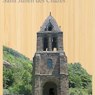Carte postale en bamboo - DC0765 - Régions de France > Auvergne, Régions de France > Auvergne > Haute Loire, Régions de France