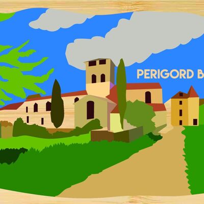 Carte postale en bamboo - CM0780 - Régions de France > Aquitaine, Régions de France > Aquitaine > Dordogne, Régions de France