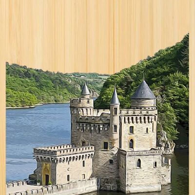 Carte postale en bamboo - DC0785 - Régions de France > Rhône-Alpes > Loire, Régions de France, Régions de France > Rhône-Alpes