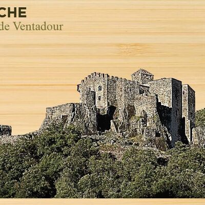 Carte postale en bamboo - DC0795 - Régions de France > Rhône-Alpes > Ardèche, Régions de France, Régions de France > Rhône-Alpes