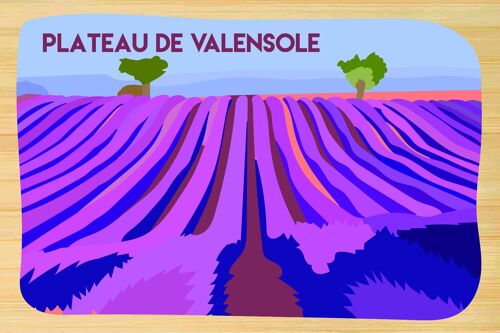 Carte postale en bamboo - CM0808 - Régions de France > Provence-Alpes-Côte d'Azur / PACA > Alpes de Haute Provence, Régions de France > Provence-Alpes-Côte d'Azur / PACA, Régions de France