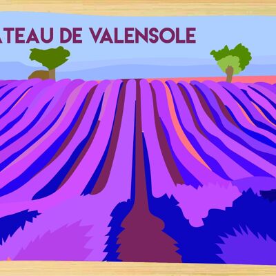 Bambuspostkarte - CM0808 - Regionen Frankreichs > Provence-Alpes-Côte d'Azur / PACA > Alpes de Haute Provence, Regionen Frankreichs > Provence-Alpes-Côte d'Azur / PACA, Regionen Frankreichs