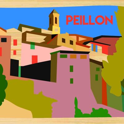 Carte postale en bamboo - CM0823 - Régions de France > Provence-Alpes-Côte d'Azur / PACA > Alpes Maritimes, Régions de France > Provence-Alpes-Côte d'Azur / PACA, Régions de France