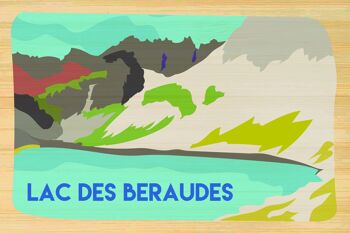 Carte postale en bamboo - CM0827 - Régions de France > Provence-Alpes-Côte d'Azur / PACA > Hautes Alpes, Régions de France > Provence-Alpes-Côte d'Azur / PACA, Régions de France