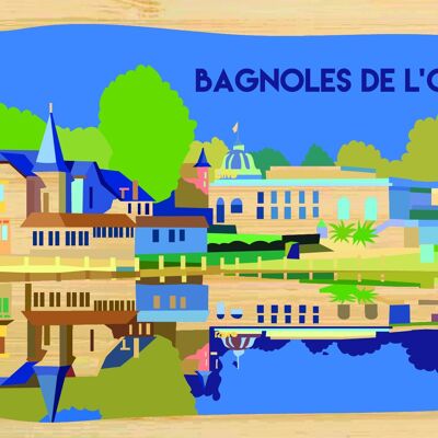 Carte postale en bamboo - CM0836 - Régions de France > Basse-Normandie, Régions de France > Basse-Normandie > Orne, Régions de France