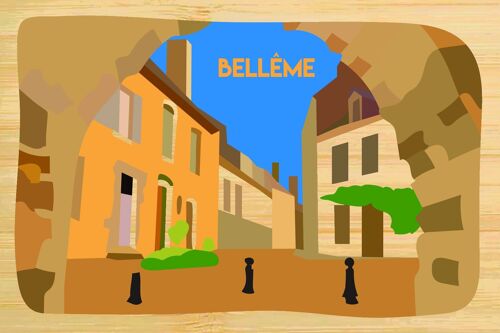Carte postale en bamboo - CM0837 - Régions de France > Basse-Normandie, Régions de France > Basse-Normandie > Orne, Régions de France