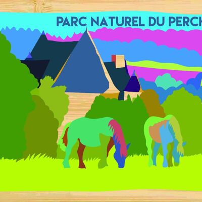Carte postale en bamboo - CM0838 - Régions de France > Basse-Normandie, Régions de France > Basse-Normandie > Orne, Régions de France