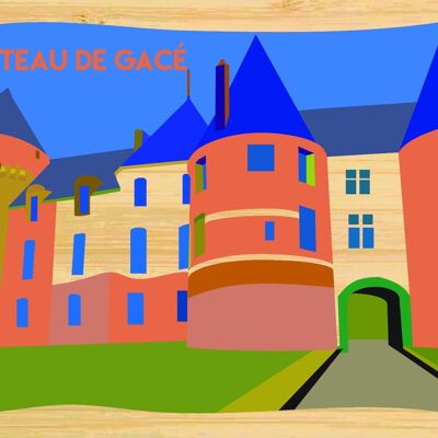 Carte postale en bamboo - CM0839 - Régions de France > Basse-Normandie, Régions de France > Basse-Normandie > Orne, Régions de France