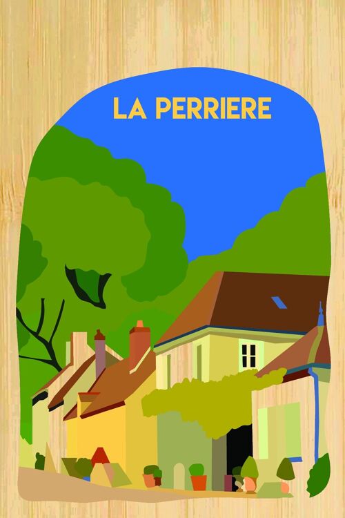 Carte postale en bamboo - CM0840 - Régions de France > Basse-Normandie, Régions de France > Basse-Normandie > Orne, Régions de France