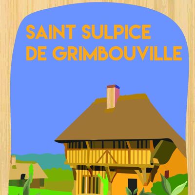 Bambuspostkarte - CM0853 - Regionen Frankreichs > Haute-Normandie > Eure, Regionen Frankreichs > Haute-Normandie, Regionen Frankreichs