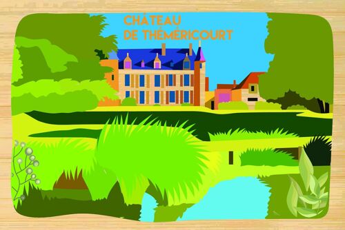 Carte postale en bamboo - CM0887 - Régions de France > Ile-de-France, Régions de France, Régions de France > Ile-de-France > Val d'Oise