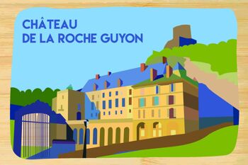 Carte postale en bamboo - CM0893 - Régions de France > Ile-de-France, Régions de France, Régions de France > Ile-de-France > Val d'Oise