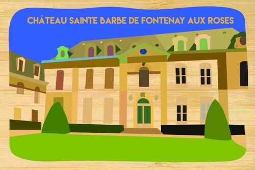 Carte postale en bamboo - CM0899 - Régions de France > Ile-de-France > Hauts de Seine, Régions de France > Ile-de-France, Régions de France