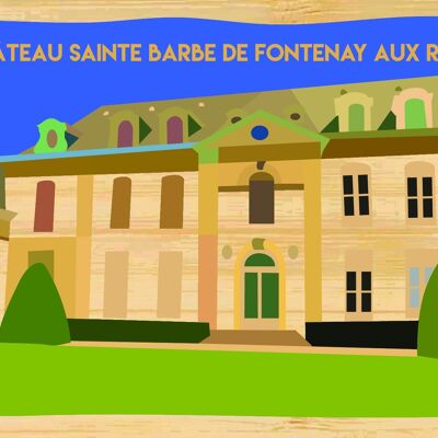 Carte postale en bamboo - CM0899 - Régions de France > Ile-de-France > Hauts de Seine, Régions de France > Ile-de-France, Régions de France