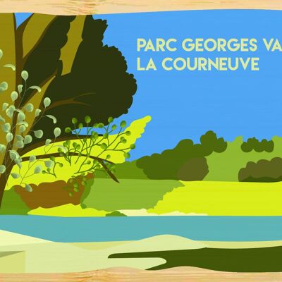 Bambuspostkarte - CM0909 - Regionen Frankreichs > Ile-de-France, Regionen Frankreichs, Regionen Frankreichs > Ile-de-France > Seine Saint Denis