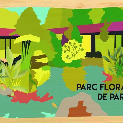 Carte postale en bamboo - CM0919 - Régions de France > Ile-de-France, Régions de France, Régions de France > Ile-de-France > Val de Marne