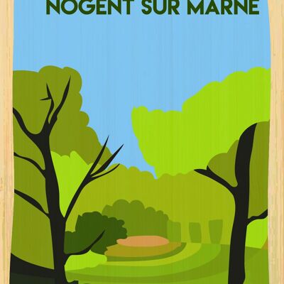 Postal de bambú - CM0923 - Regiones de Francia > Isla de Francia, Regiones de Francia, Regiones de Francia > Isla de Francia > Val de Marne