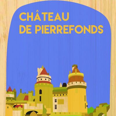 Postal de bambú - CM0951 - Regiones de Francia > Picardía > Oise, Regiones de Francia > Picardía, Regiones de Francia