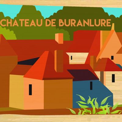 Carte postale en bamboo - CM0995 - Régions de France > Centre, Régions de France > Centre > Cher, Régions de France