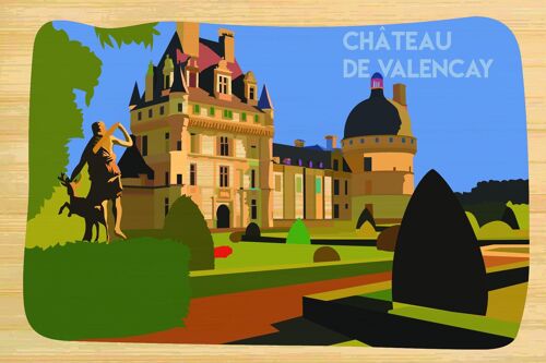 Carte postale en bamboo - CM1004 - Régions de France > Centre, Régions de France > Centre > Indre, Régions de France