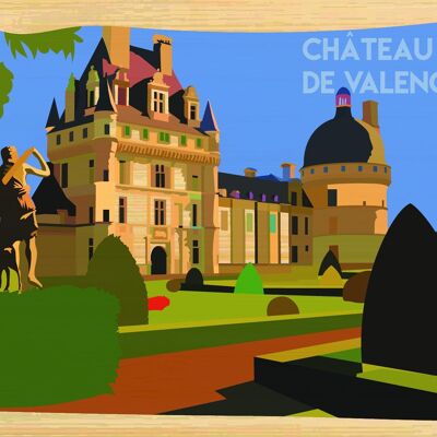 Carte postale en bamboo - CM1004 - Régions de France > Centre, Régions de France > Centre > Indre, Régions de France