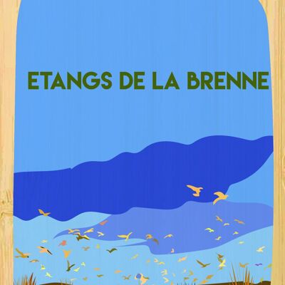Carte postale en bamboo - CM1009 - Régions de France > Centre, Régions de France > Centre > Indre, Régions de France